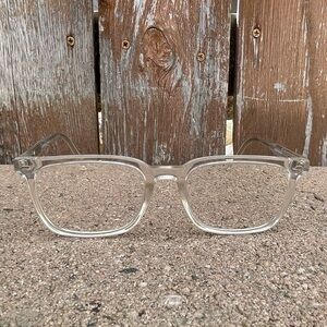 HEMINGWAY Crystal Clear Silver Eyeglass Frame 54 19 145 H4854
